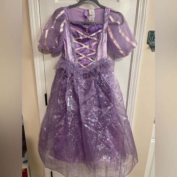 Robe Crewcuts Pour Fille – Rayures Roses, Ancre Appliquée – Taille 7-8 Ans – Très Bon état